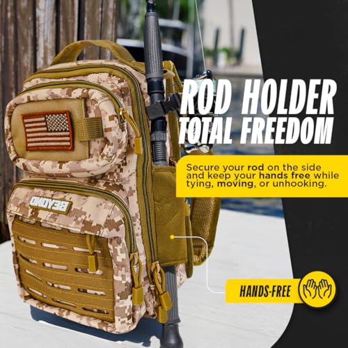 Beyond Fishing Voyager Tackle Backpack - Sand Storm - image 5