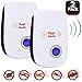 Produktbild 2 Stück Ultraschall Pest Repeller, Elektronische Moskitoschutz Innenräumen Control Repeller für die Kontrolle der Ratten Kakerlaken Insekten Ameisen Spinne,100% sicher für Menschen und Haustiere