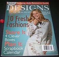 DESIGNS in Machine Embroidery January/February 2006 (Volume 36) B0069QE0GY Book Cover