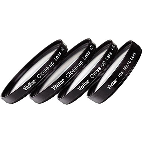 Vivitar Series 1 +1 +2 +4 +10 Close-Up Macro Filter Set w/Pouch (86mm)