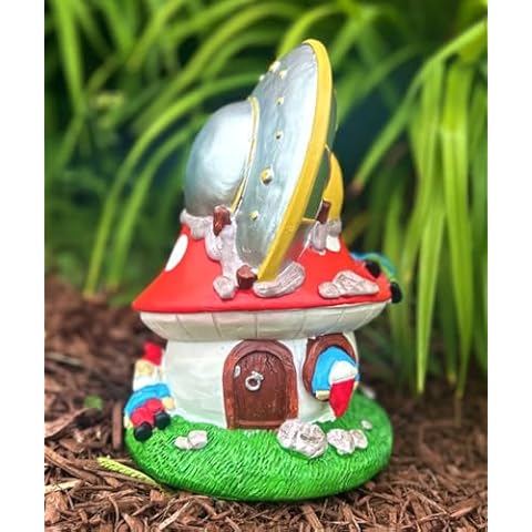 Gnometastic UFO Gnome Statue Cover