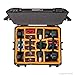 Pelican Vault - V600 Multi-Purpose Hard Case with Padded Dividers for Camera, Drone, Equipment, Electronics, and Gear (Black)