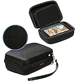 Navitech Black Hard Carry Case Cover Compatible with The Garmin Zumo 595LM