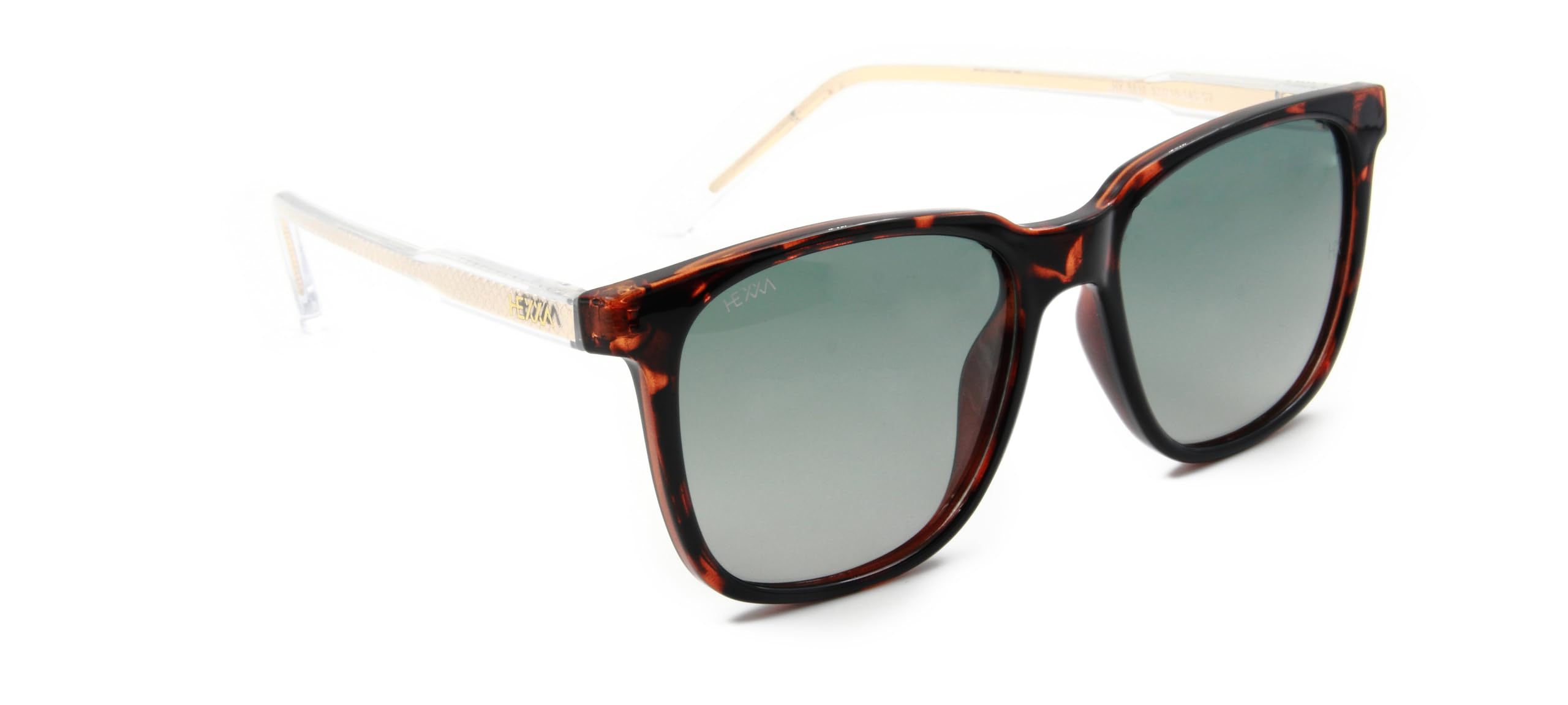 HEXXASignature Wayfarer Sunglass For Men And Women UV Protection || Stylish Sun Glasses for Men Women with Storage Box Glasses Cloth Pack of 1 (8829).