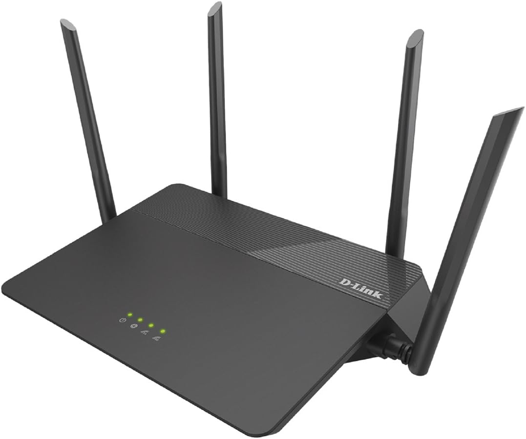 D-Link WiFi Smart Router AC1900 Wireless Dual Band MU-MIMO Powerful Dual Core Processor Fast Gaming & 4K Streaming Reliable Coverage (DIR-878), Black D-Link WiFi Smart Router AC1900 Wireless Dual Band MU-MIMO Powerful Dual Core Processor Fast Gaming & 4K Streaming Reliable Coverage (DIR-878), Black