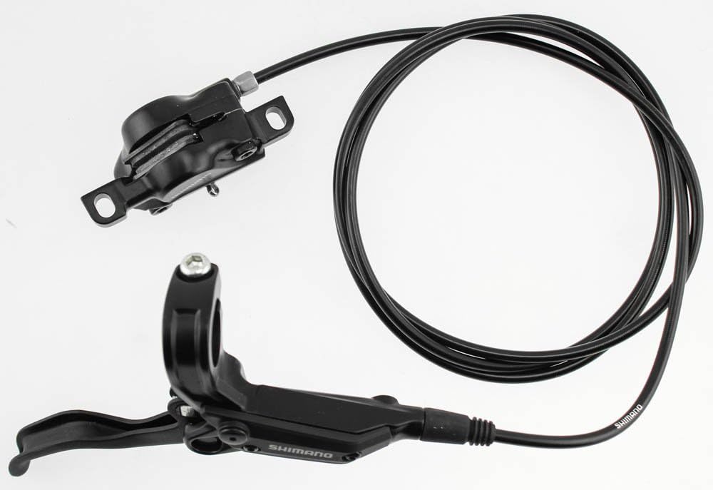 Shimano M445 Mountain Bicycle Hydraulic Disc Brake - Br-M455 (Black - Rear)