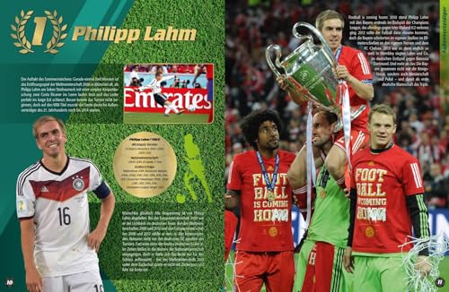 Die 100 besten deutschen Fußballer und Fußballerinnen: Tore – Triumphe – Rekorde | Für die Fußball-EM 2024: Eine topaktuelle Sammlung der deutschen Fußballstars mit vielen Fotos