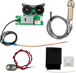 VT1 Acoustic Guitar Pickup System Replacement Volumes Tone Sound Hole Pickups Tail Nail Pickup Easy Installation