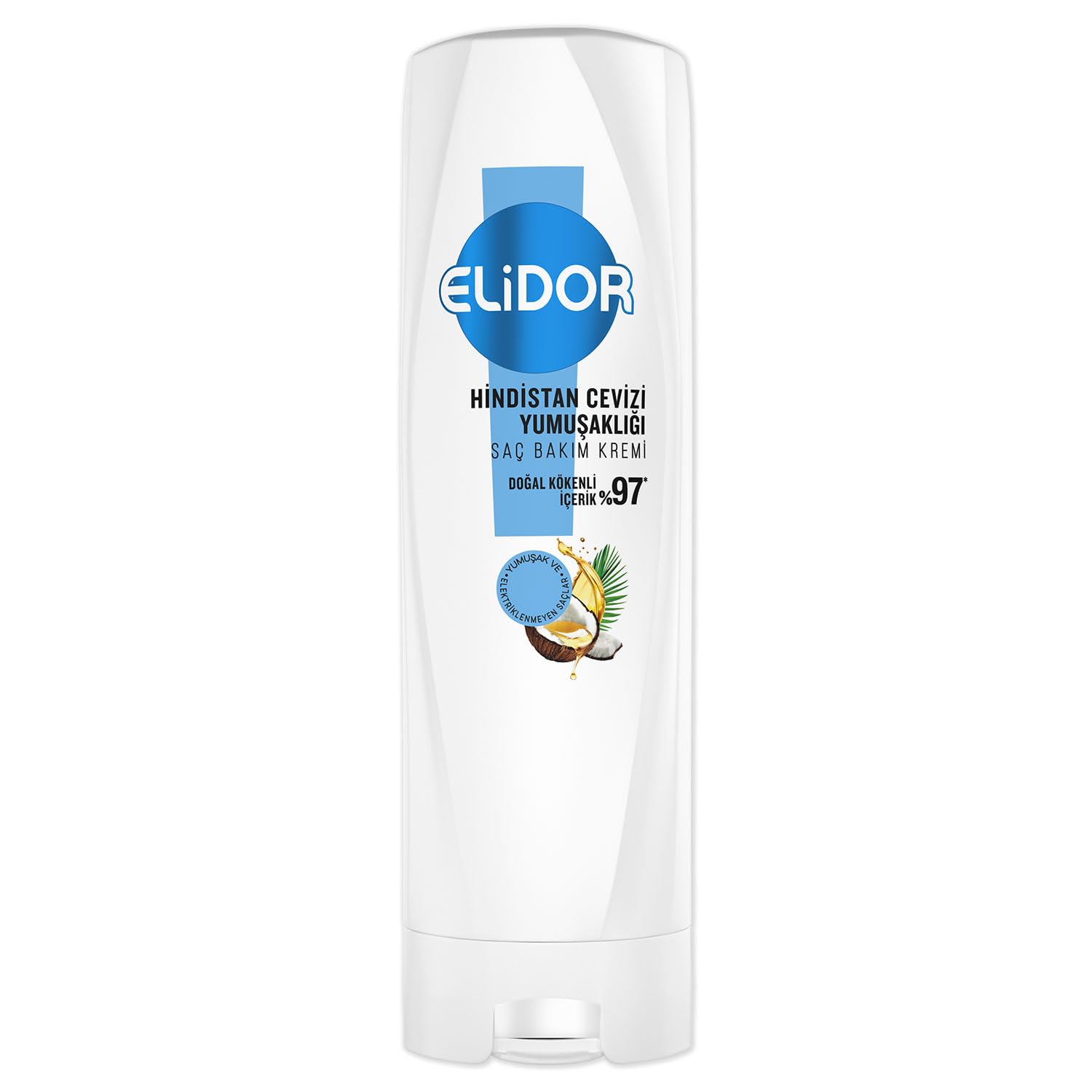 Elidor Hindistan Cevizi Yumuşaklığı Saç Kremi 350 ml