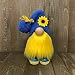 Gnomi Del Ringraziamento Autunnali - Decorazioni Gnomi Di Peluche Per La Casa, Bambola Senza Volto Peluche Fatta A Mano, Gnomo Ucraino, Gnomo Bandiera Ucraina, Decorazioni Gnomi Pasquali (Boy)