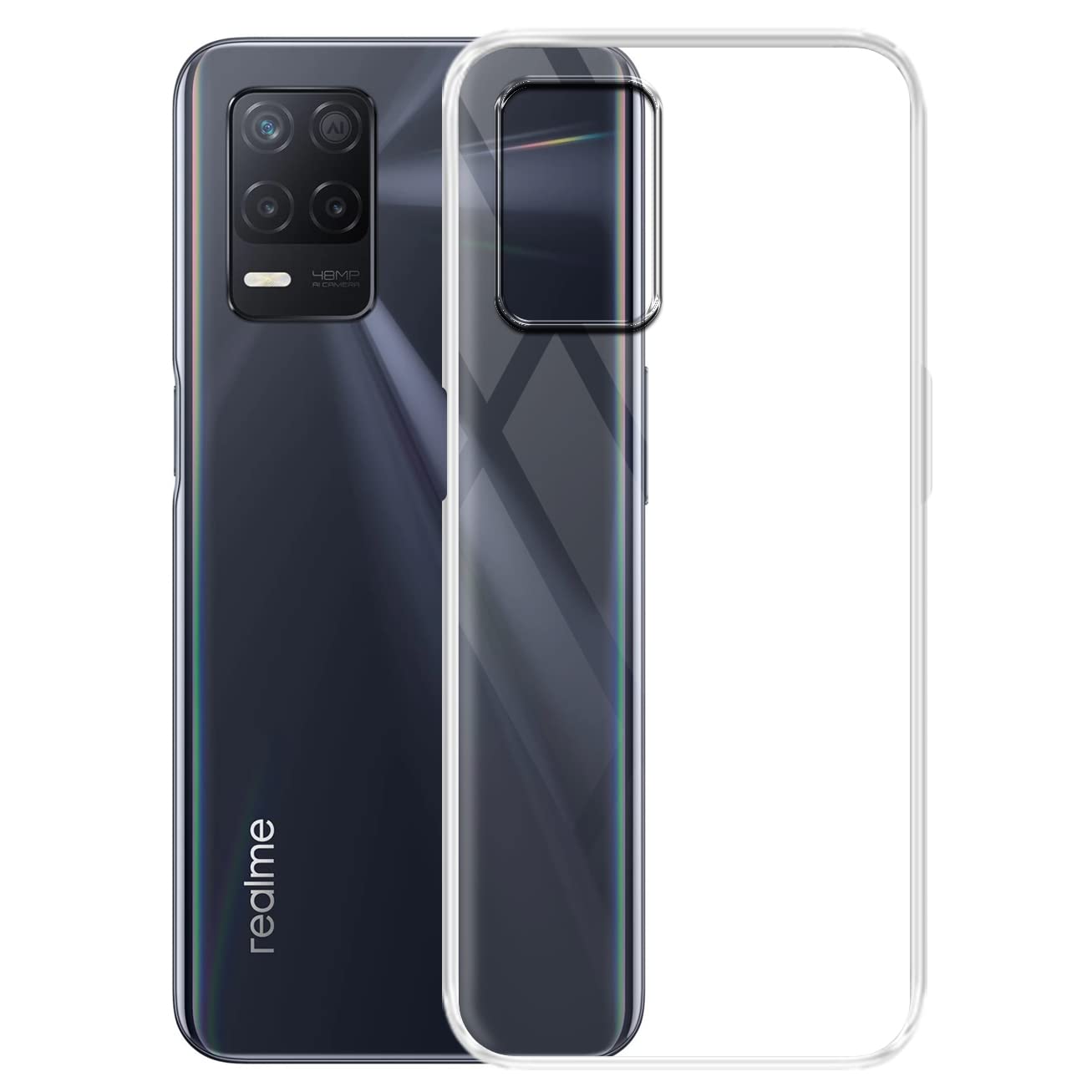 Amazon Brand - Solimo Back Cover Case for Realme 8 5G / Realme Narzo 30 5G / Realme Narzo 9 5G | Compatible for Realme 8 5G / Realme Narzo 30 5G /Realme Narzo 9 5G Back Cover Case |(TPU | Transparent) (B098B9Q83H) Amazon Price History, Amazon Price Tracker