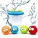 Price comparison product image Bath Baby Toys Ball Basket Kids and Toddlers Bathtub Gift Set Interactive Multicolor Basketball Hoop for boys and girls Bathtime