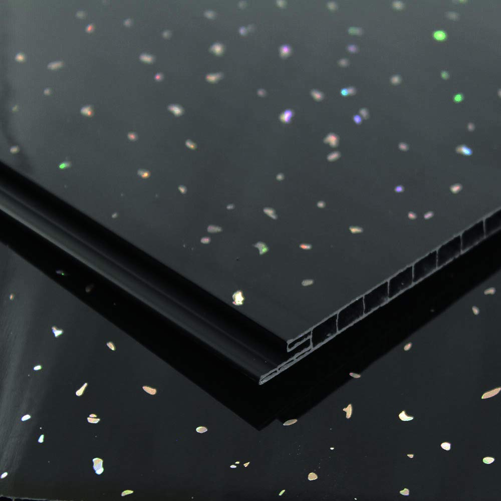 Buy The Cladding Store Black Sparkle 250mm Wide x 2.6m Long x 8mm Deep