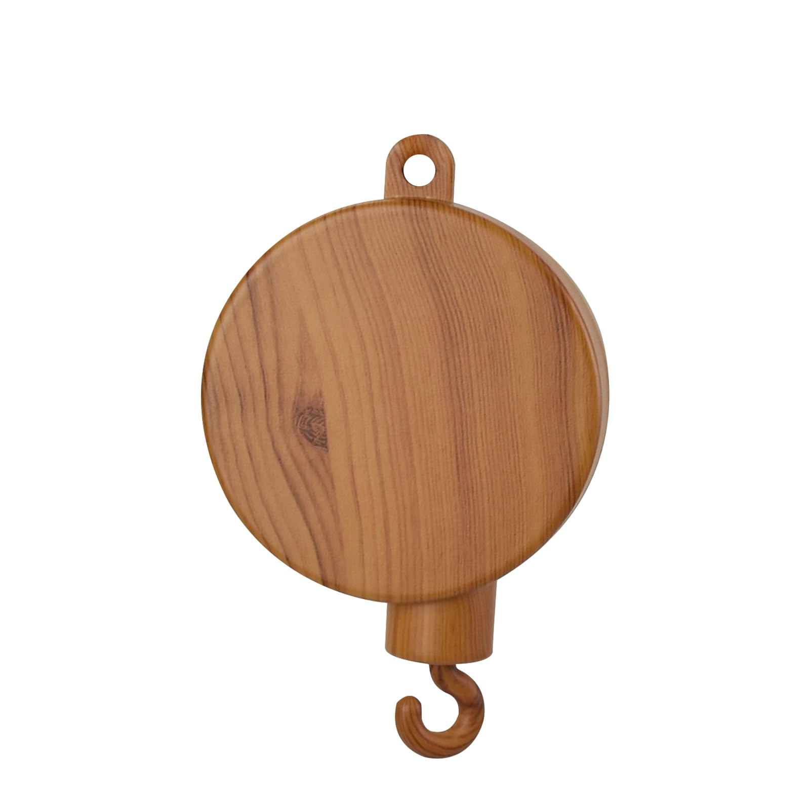 Wooden Lullaby Baby Music Box, Rotating and Moving Baby Crib Bell Toy, Music Gift with Rotating Hook, Suitable for Babies, Boys, Girls, and Children