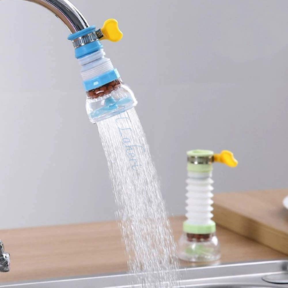 Kalitus PVC 360 Degree Water Filter Tap Water Saving Faucet Water Faucet Adjustable Water Valve Splash Water Faucet for Kitchen Sink Regulator Kitchen Accessories Multi Color (B0B4DN81FP) Amazon Price History, Amazon Price Tracker