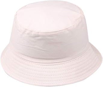 Women Men Solid Color Fisherman Hat Minimalist Sunscreen Bucket Hats Summer Breathable Sun Hats