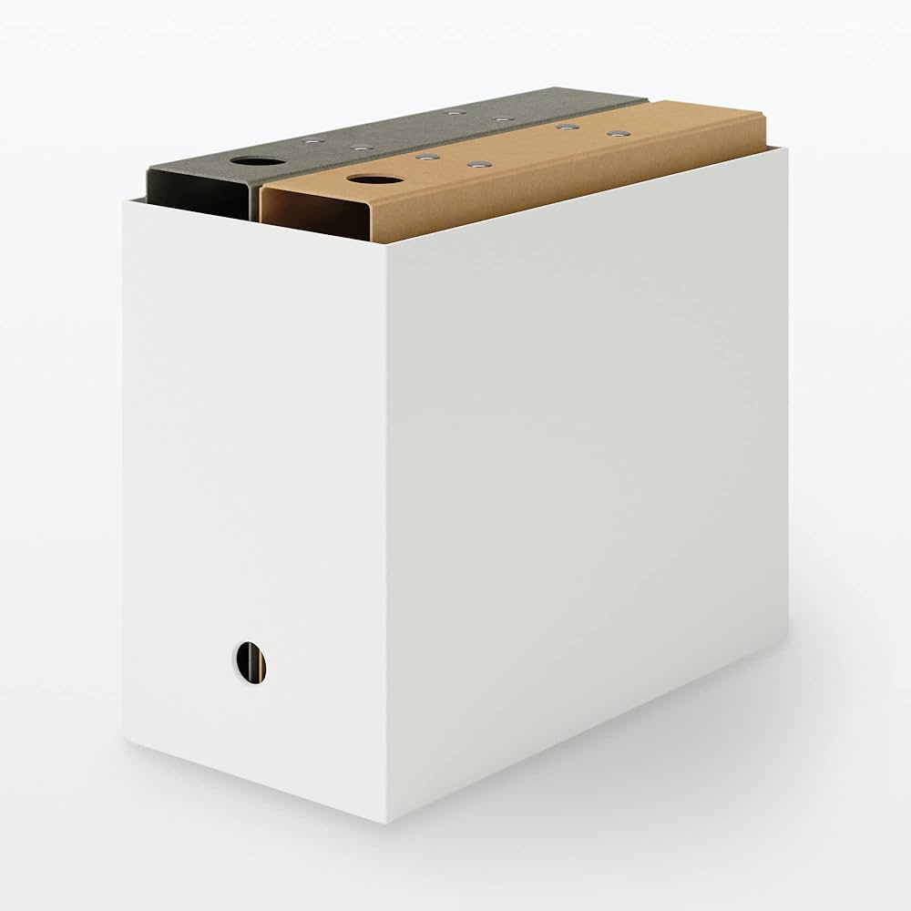 Amazon | 無印良品 ポリプロピレンファイルボックス