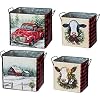PBK Primitives Bin Set Christmas Farm