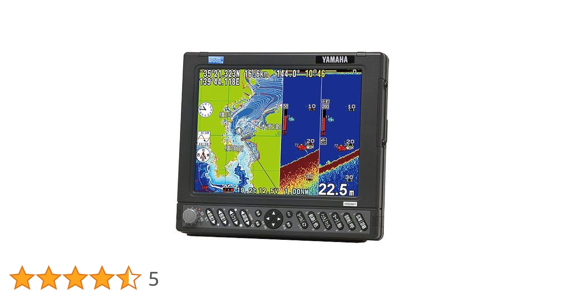Amazon | YAMAHA（ヤマハ） 10.4型GPSアンテナ内蔵プロッタ魚探