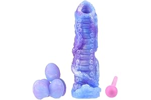 Liquid Silicone Ovipositor Dildo With Five Balls