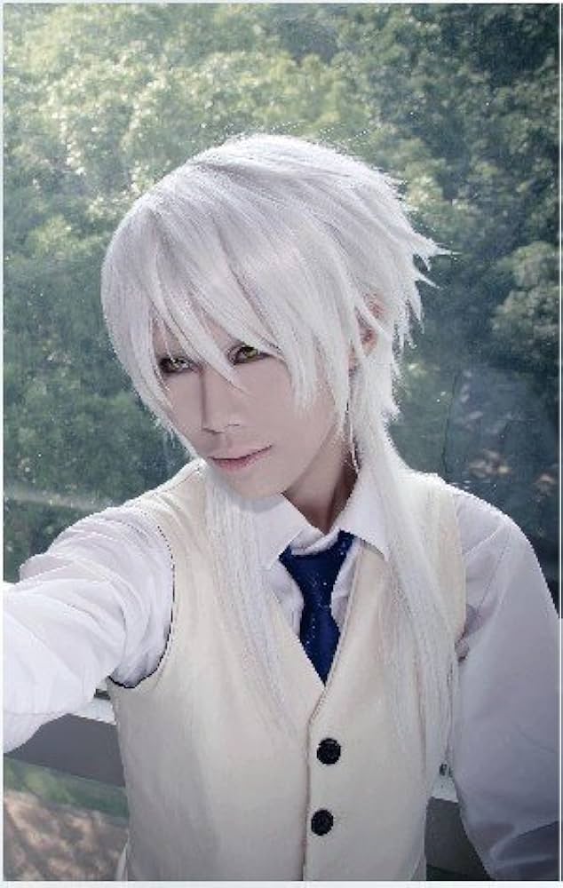 テニスの王子様 仁王雅治 コスプレ ウィッグ Amazon.co.jp: 耐熱コスプレウィッグ☆テニスの王子様 ☆仁王