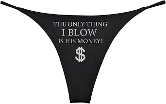 Southern Sisters The Only Thing Funny Thong Womens Pack of 1