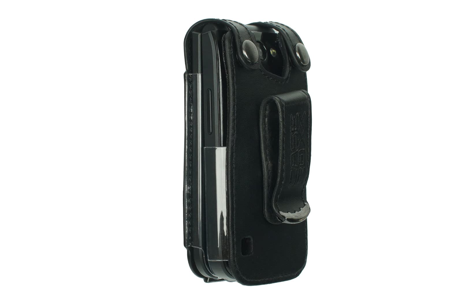 caseroxx Leather-Case with belt clip compatible with Nokia 2720 Flip made from genuine leather - Image 3