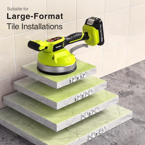 Taskstar Tile Vibration Tool 160mm with 2 ×2000mAh Battery for Laying Tiles - image 4