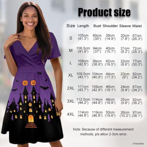 Image of Women's Summer Dresses Short Sleeve Formal Dresses with Pockets