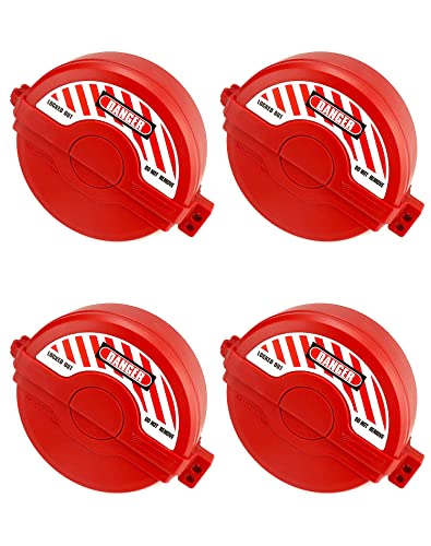 QWORK Gate Valve Lockout - Pack of 4