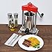 The Sausage Maker - 5 lb. Heavy Duty Vertical Sausage Stuffer - Includes Stuffing Tubes - Metal Gears