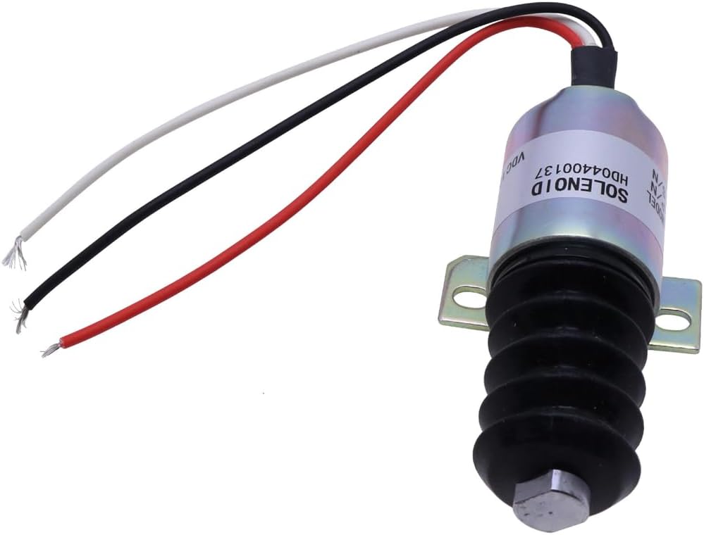 Throttle Solenoid, 12V, Compatible with Miller, Q612A17V12 1417810000, Replacement Part
