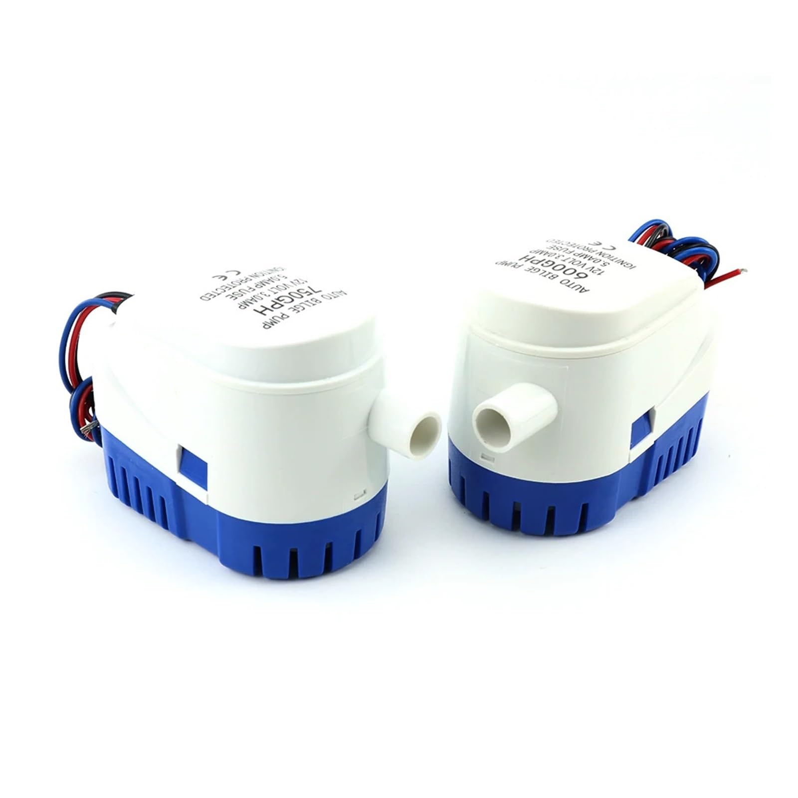 1 pz 12 V DC Automatica Barca Pompa di Sentina Sommergibile Elettrica Pompa Acqua Marina Piccola Auto 6500GPH 750GPH 1100GPH for Casa Galleggiante(1100GPH)