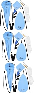 FAVOMOTO 3 Pçs Sax Limpeza Acessórios De Enfermagem Kits De Limpeza Luvas De Limpeza Saxofone Reed Clipe Kit De Limpeza Sax Alto Kit De Limpeza De Instrumentos Cuidados Saxofone Conjunto