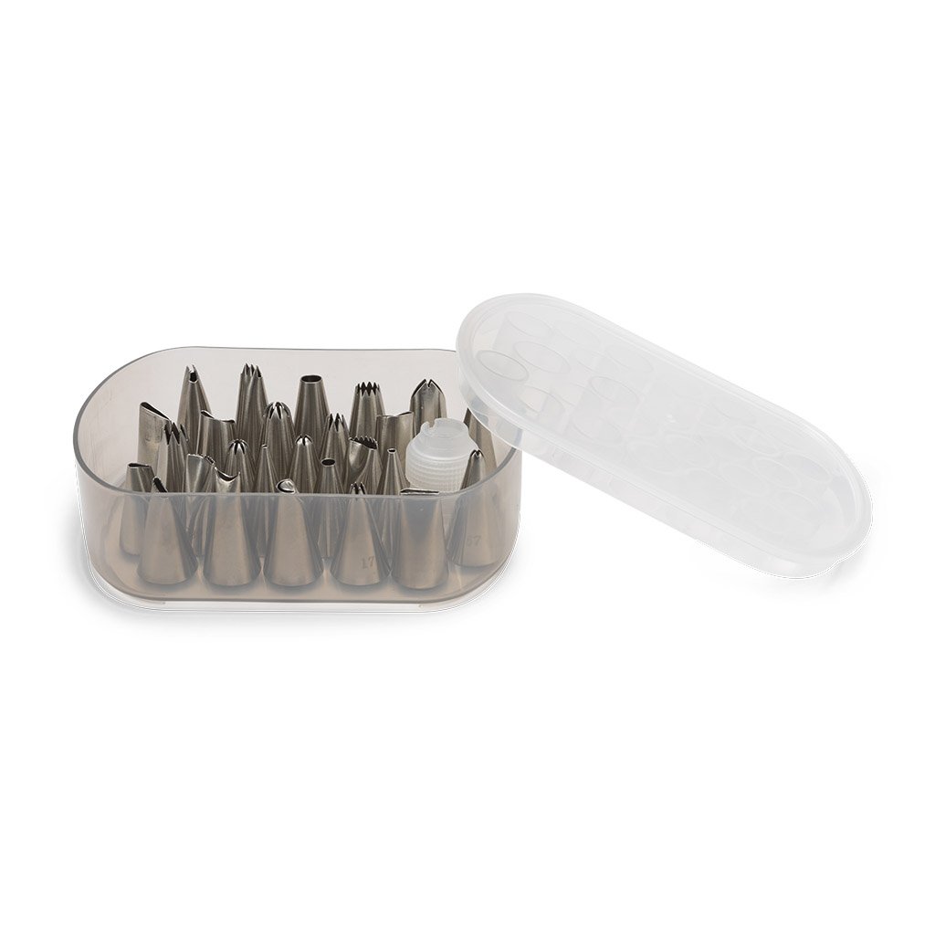Patisse Spritztüllen - Set mit Adapter 27 teilig