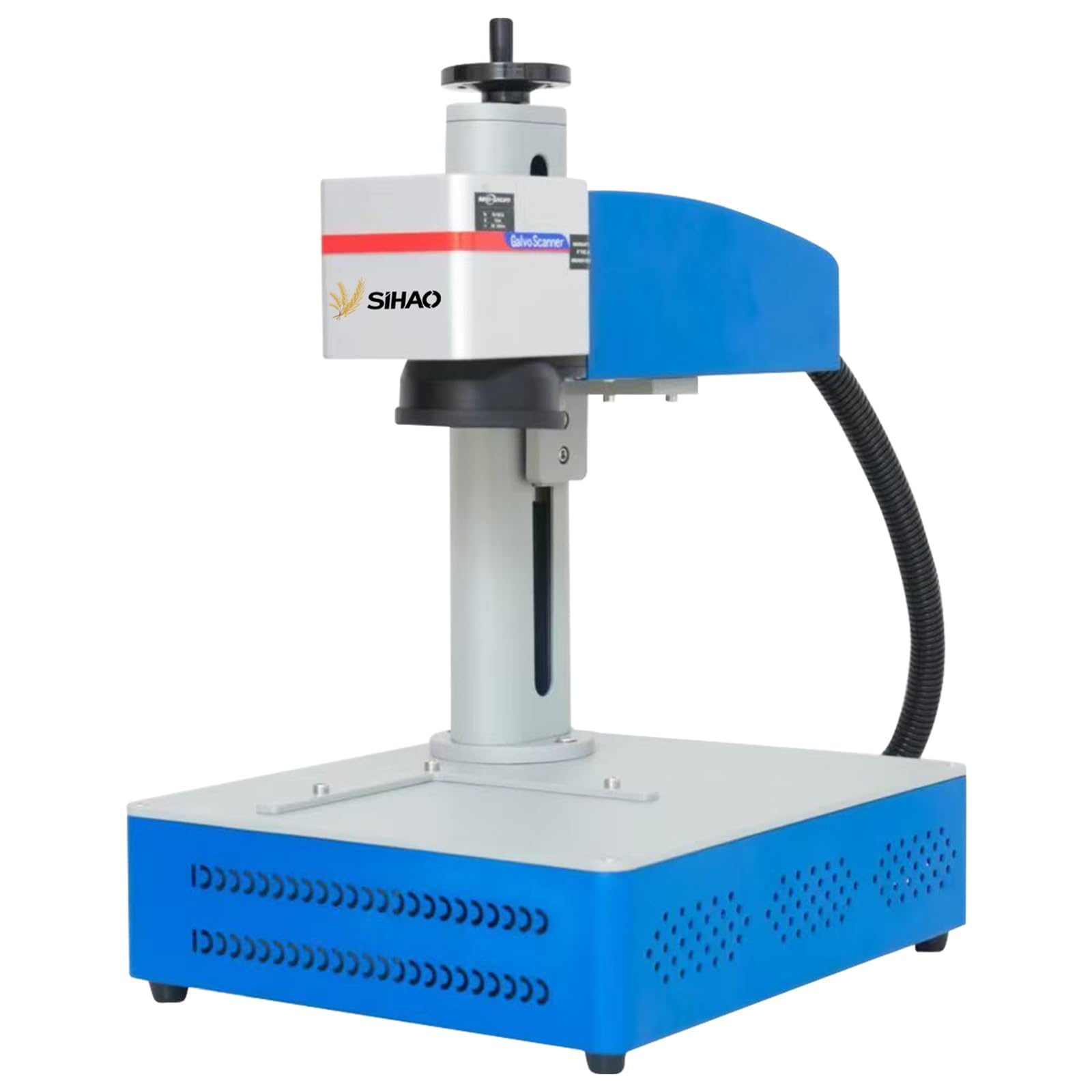 Laser Graviermaschine Metall, Faserlasergravierer 30W Raycus Faserlaser Fiber Laser Engraver Lasergravur 110x110mm 1064nm 220V Präzision 0.01mm für Metall Kupfer Aluminium Stahl etc.