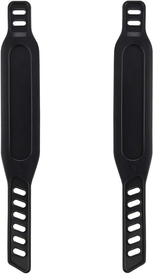 2pcs Exercise Bike Pedal Straps, Heavy Duty Adjustable