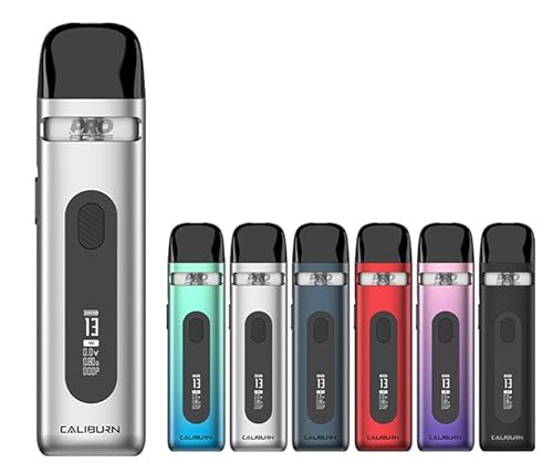 [EF Caliburn X Pod System Kit 850mAh 3ml dq^oR Jo[ |bh VAPE xCv (Moonlight Silver)