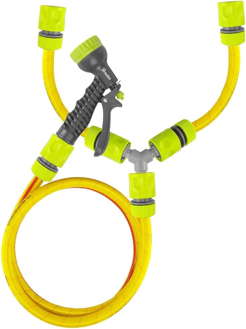 Pet, Dog Garden Shower Accessories - Safe Washing - Pet Grooming - for Large Breed Dog (Shower Hose Mix Hot/Cold Water 5M)