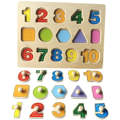Rompecabezas de madera Montessori: el regalo para niño o niña ideal en cumpleaños 2