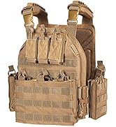 vAv YAKEDA Outdoor Quick ReleaseTactical Military Vest Airsoft Vest for Men