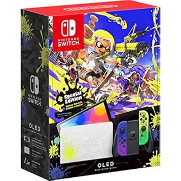 Console Nintendo Switch OLED - Splatoon 3 Special Edition