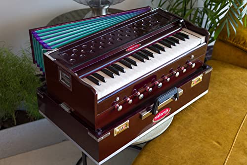 Maharaja Musicals BR-AHF Folding Harmonium Instrument thumb #3