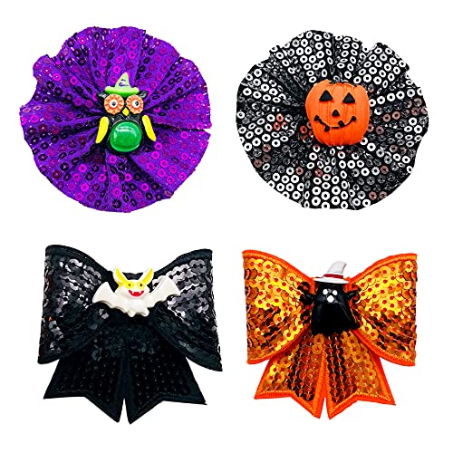 Pet Show Halloween Dog Bowties Flowers