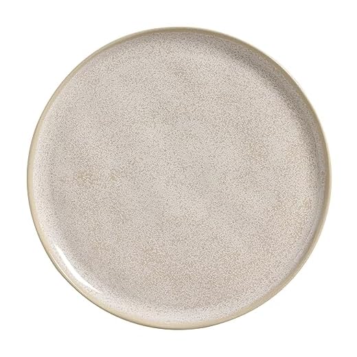 Conjunto c/ 6 Pratos Raso Bio Latte Ø 27,5 cm