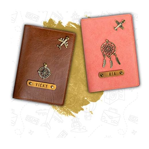 Personalized Couple Passport Holder Set