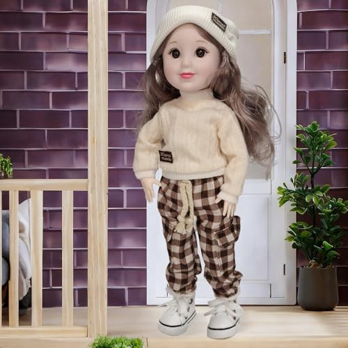 Muñeca BJD fashion articulada 12 pulgadas miniatura 6