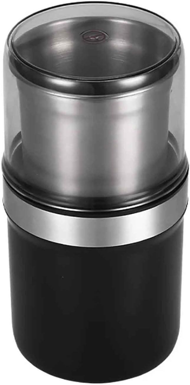 iDili Mini Electric Coffee Bean Grinder Multifunctional Food Grinder Grains Spices Cereals Coffee Dry Grain Mill Beans Crusher M200B