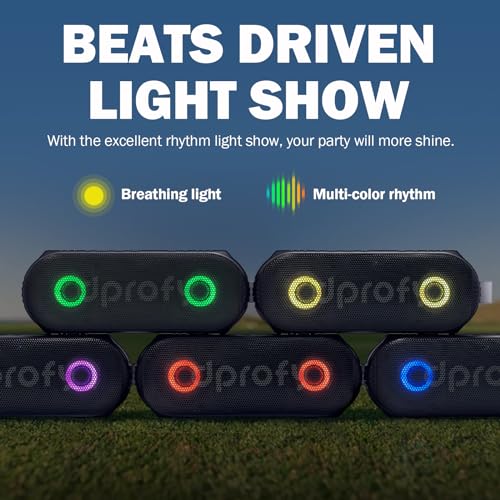 Dprofy New Play 2 Rounds Of Golf, Magnetic Bluetooth Golf Speaker Golf Cart Speaker thumb #4