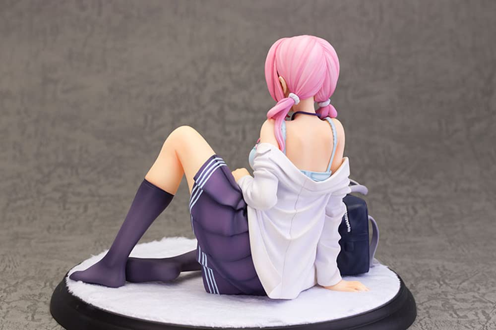 Amazon.co.jp: 1/6 エッチ フィギュア 宇津木沙里 脱着可能 服 ピンク